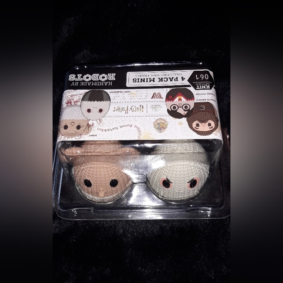 Handmade By Robots HARRY POTTER 4 Pack Mini Collectible Knit Vinyl Figures - Picture 4 of 6